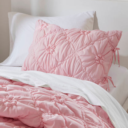 Lily Comforter Set - Pink