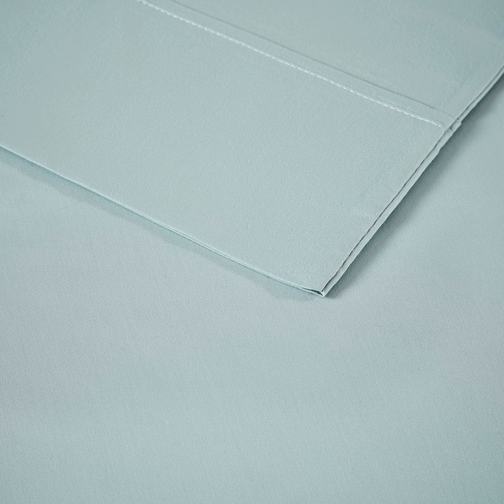 1500 Thread Count Cotton Blend 4 PC Sheet Set - Seafoam