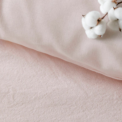 Callie Cotton Jacquard Pom Pom Comforter Set - Pink Multi