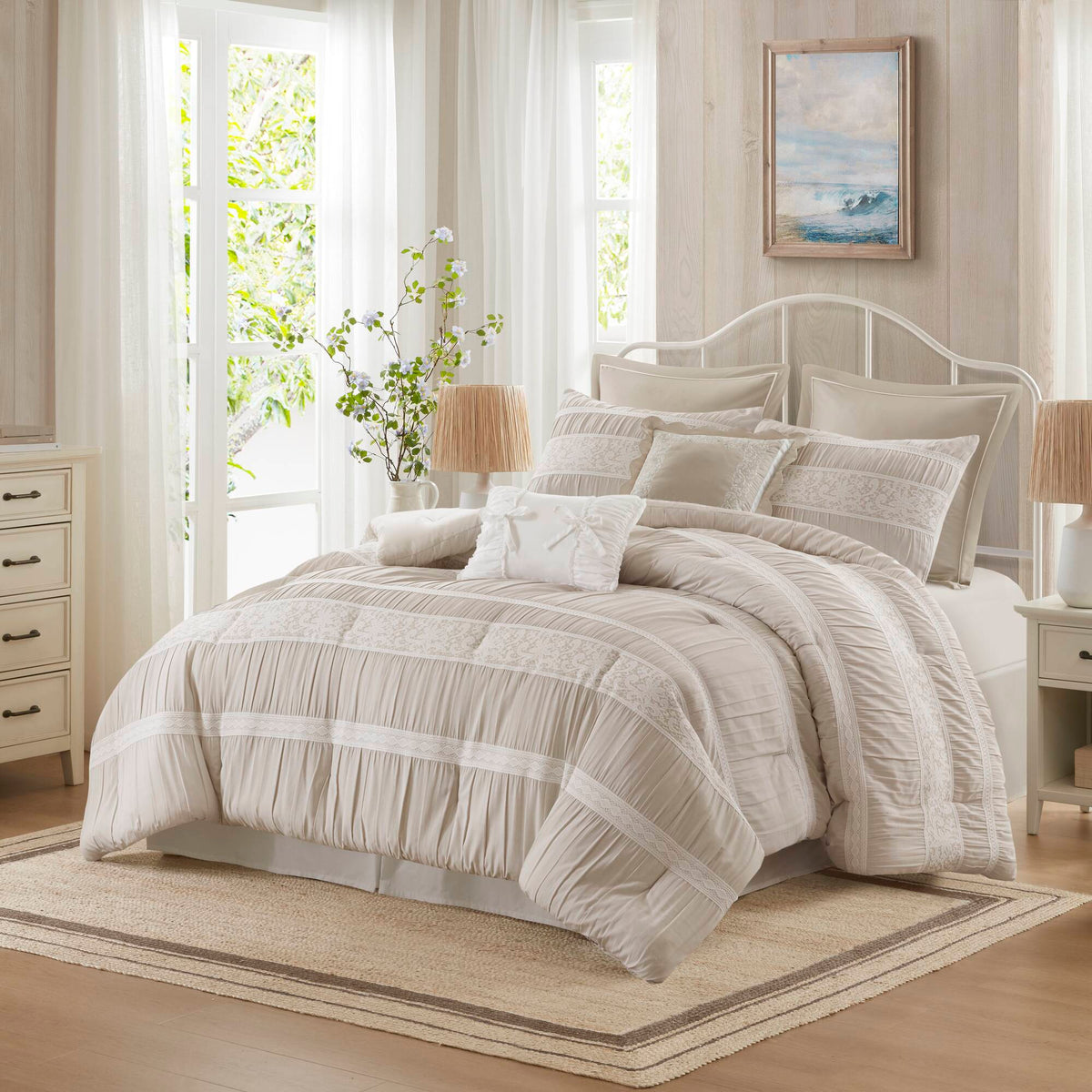 Perryn Comforter Set - Neutral
