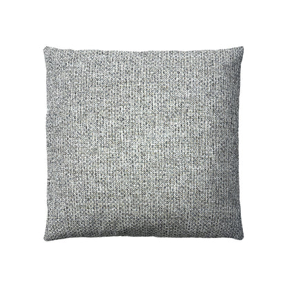 Zoe Solid Square Pillow - Navy/Beige