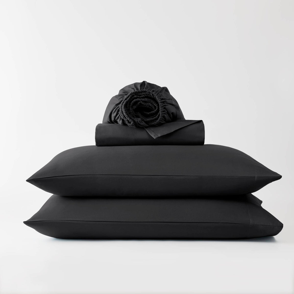 Microfiber All Season Soft Touch Sheet Set - Black