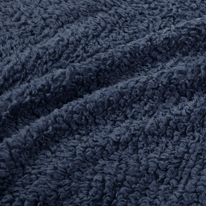Burlington Berber Blanket - Navy