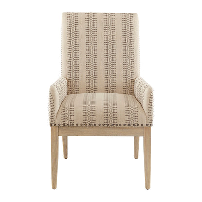 Rika High Back Dining Armchair (Set of 2) - Natural