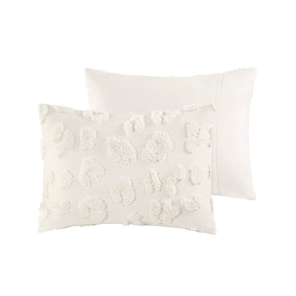 Larissa Animal Chenille Comforter Set - Off-White