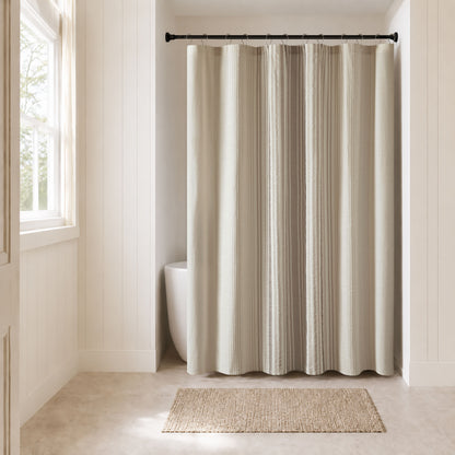 Ellery Shower Curtain - Natural