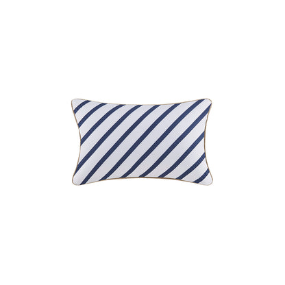 Ashton Comforter Set - Khaki/Navy