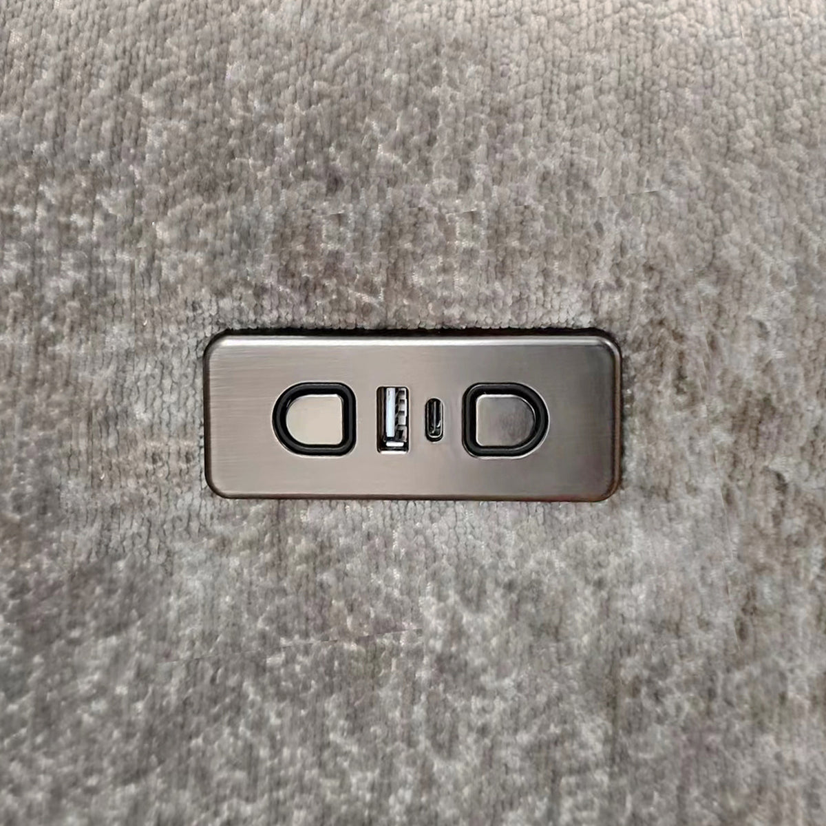 Ava Power Modern Recliner - Beige