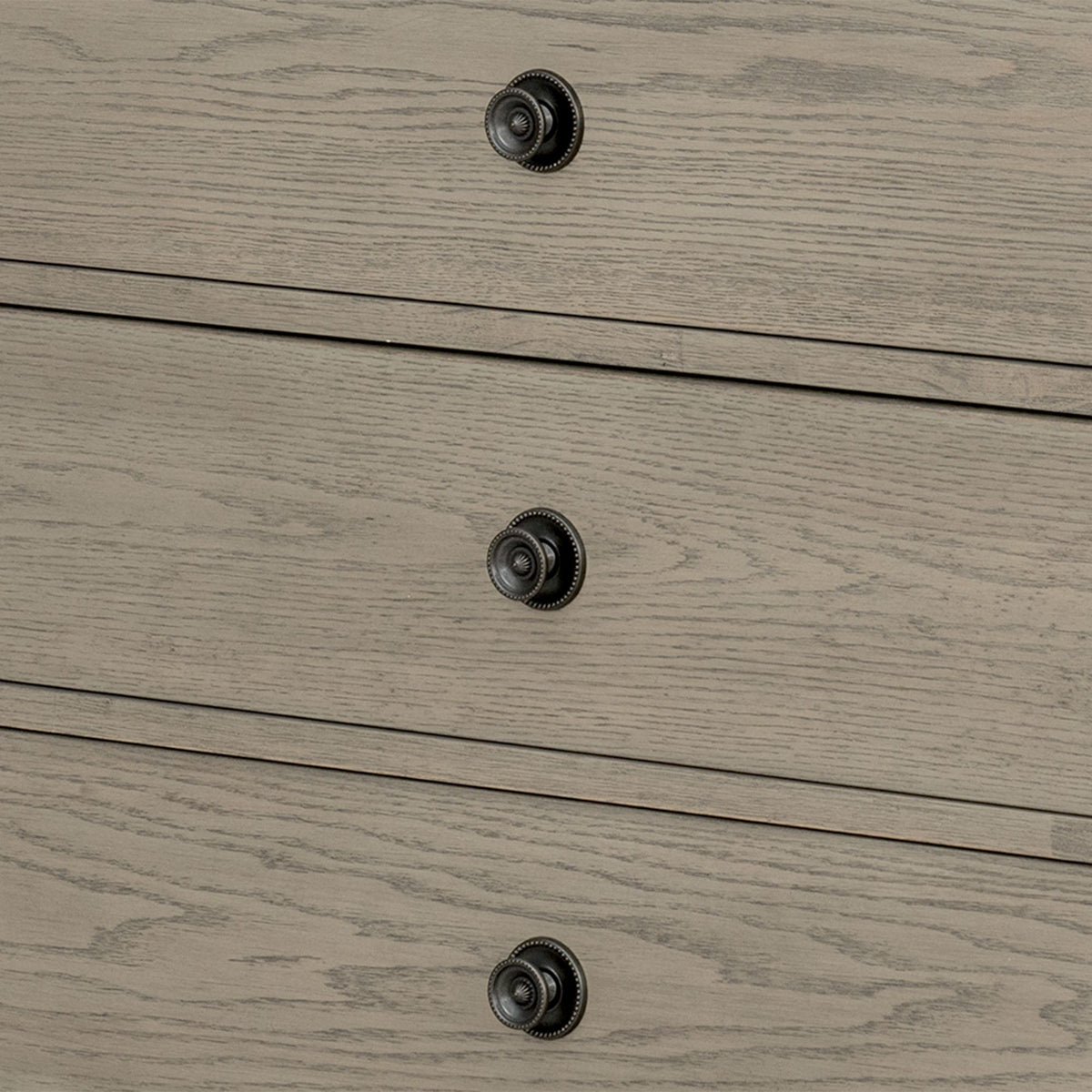 Victoria 4-drawer wood dresser (40") - Reclaimed Grey