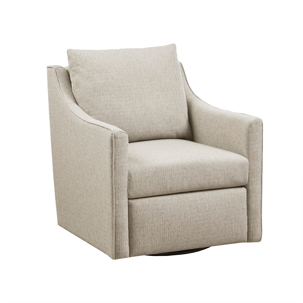 Christian Swivel Armchair - Natural