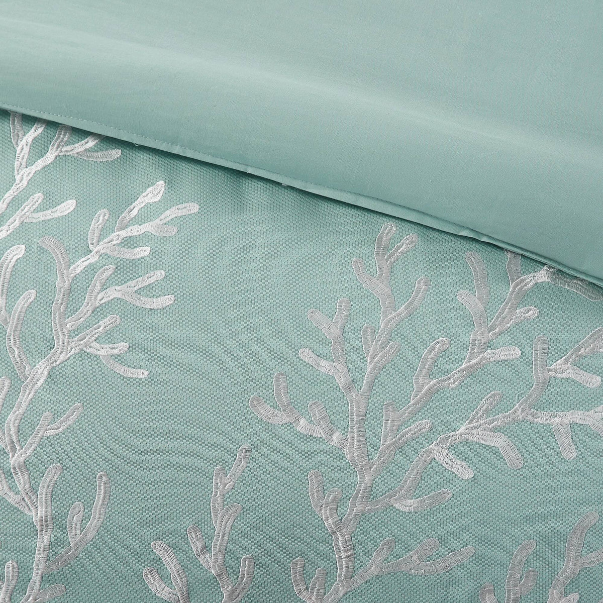 Coastline Aqua 4-Piece Comforter Set Comforter Sets By Olliix/JLA HOME (E & E Co., Ltd)