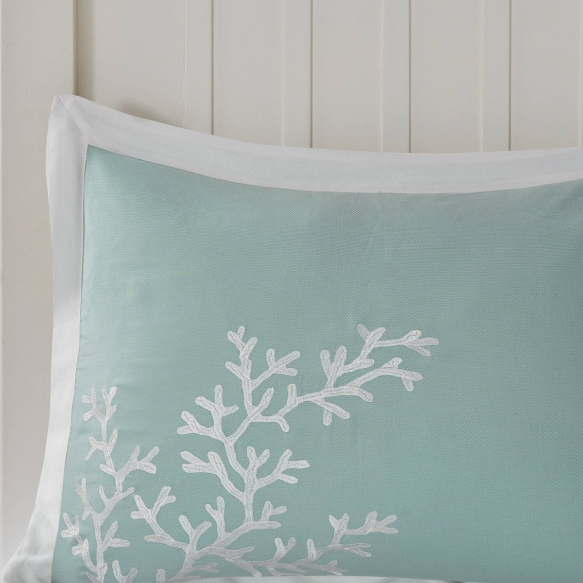 Coastline Aqua 4-Piece Comforter Set Comforter Sets By Olliix/JLA HOME (E & E Co., Ltd)