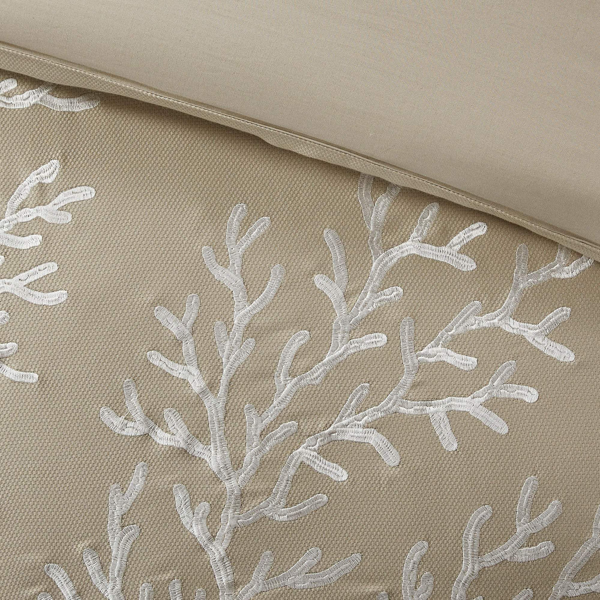 Coastline Khaki 6-Piece Comforter Set