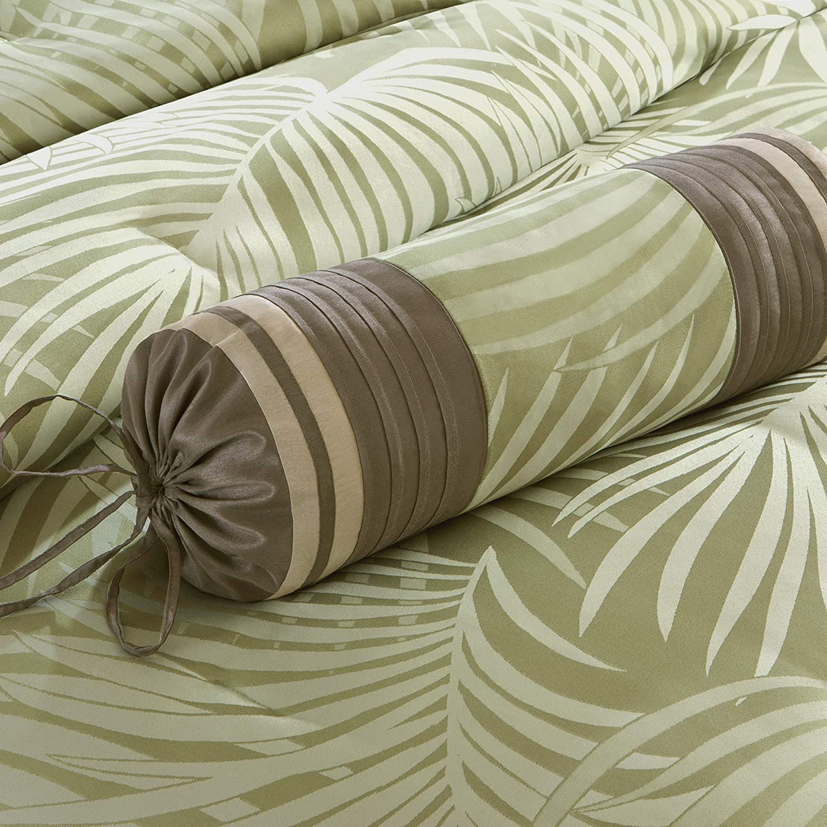 Freeport Green 7-Piece Comforter Set Comforter Sets By Olliix/JLA HOME (E & E Co., Ltd)