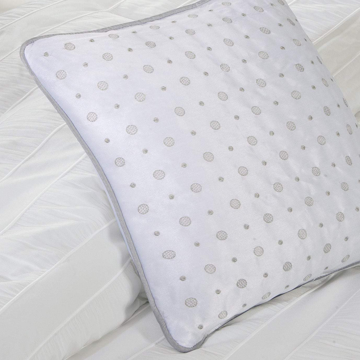Hampton White 7-Piece Comforter Set Comforter Sets By Olliix/JLA HOME (E & E Co., Ltd)