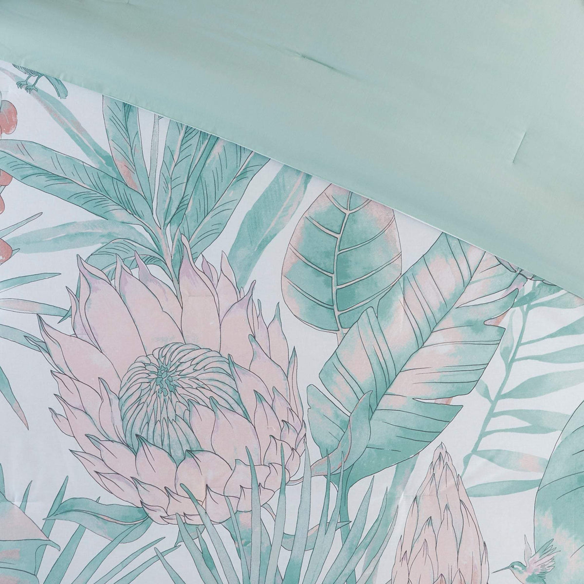 Tennessee Aqua 8-Piece Comforter Set Comforter Sets By Olliix/JLA HOME (E & E Co., Ltd)