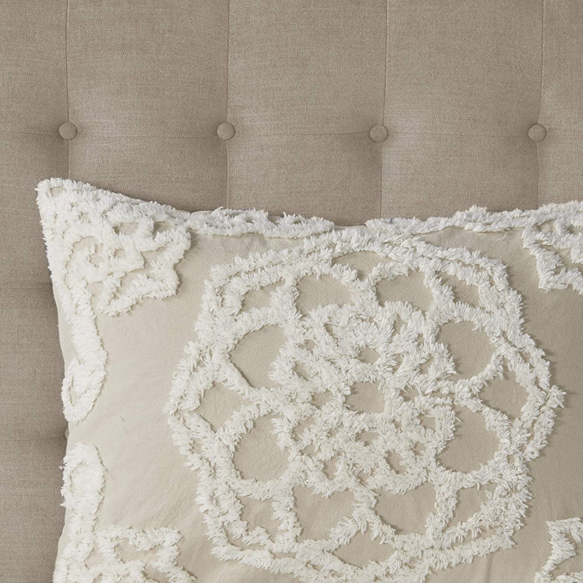 Laetitia Taupe 3-Piece Comforter Set Comforter Sets By Olliix/JLA HOME (E & E Co., Ltd)