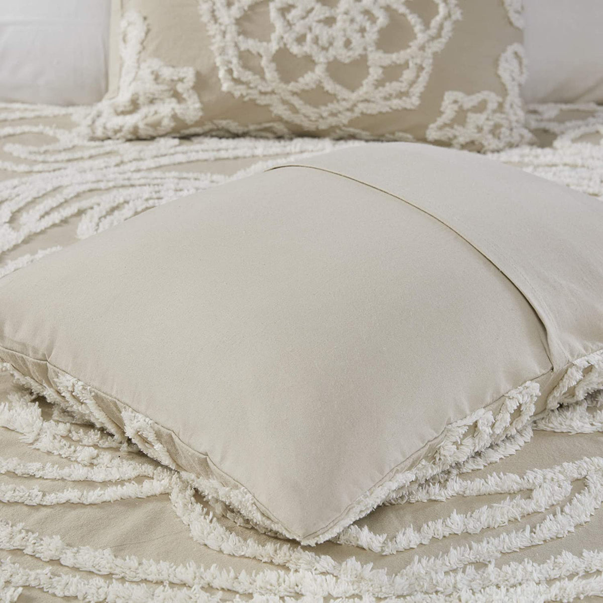 Laetitia Taupe 3-Piece Comforter Set Comforter Sets By Olliix/JLA HOME (E & E Co., Ltd)
