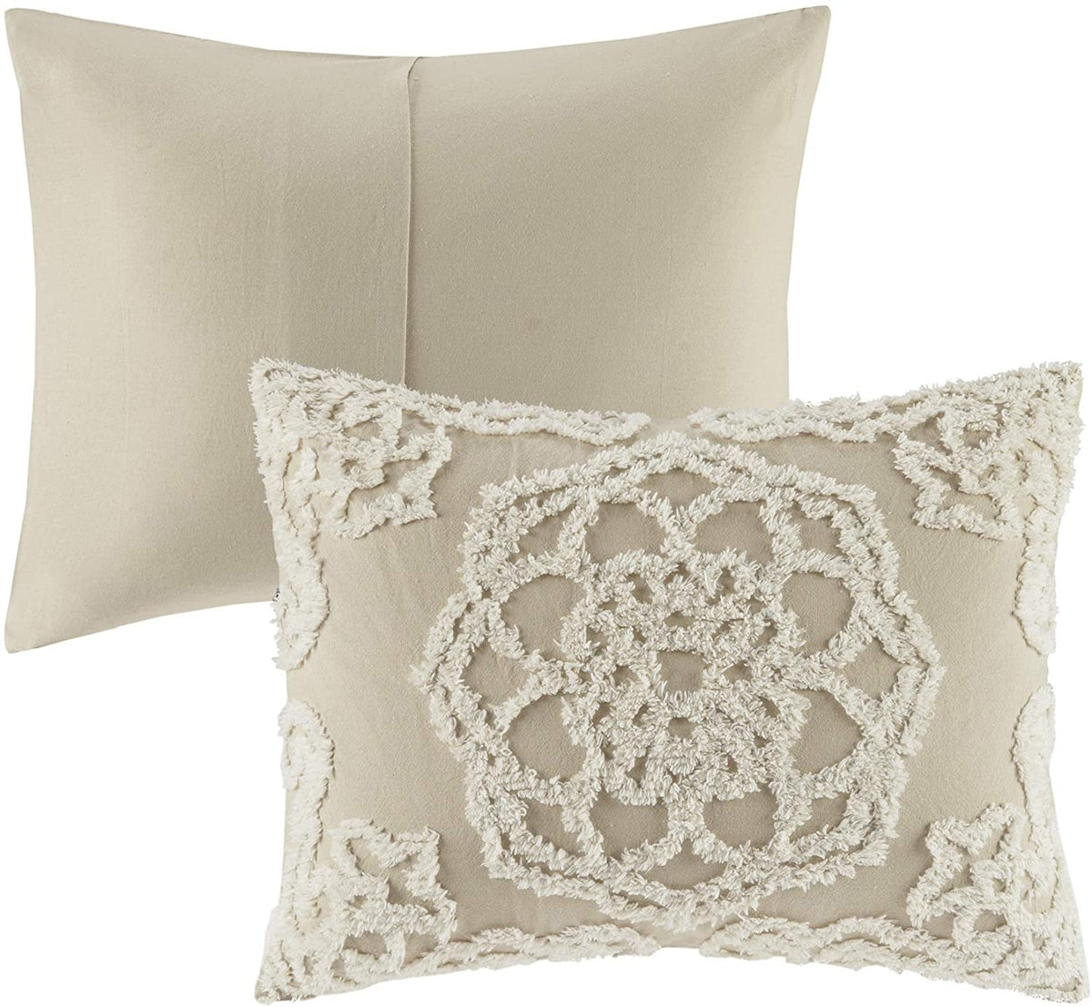 Laetitia Taupe 3-Piece Comforter Set Comforter Sets By Olliix/JLA HOME (E & E Co., Ltd)