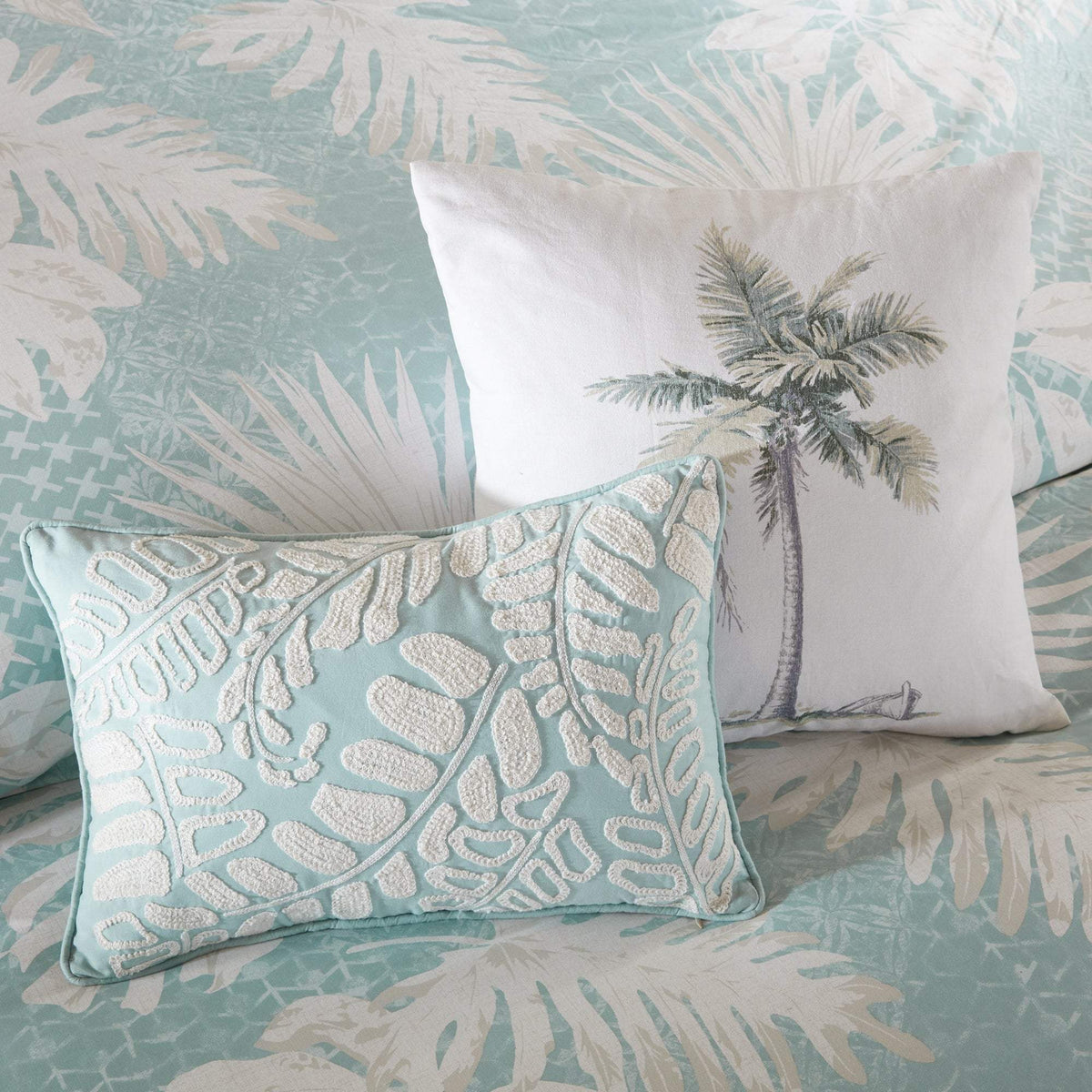 Palm Grove Blue 6-Piece Comforter Set