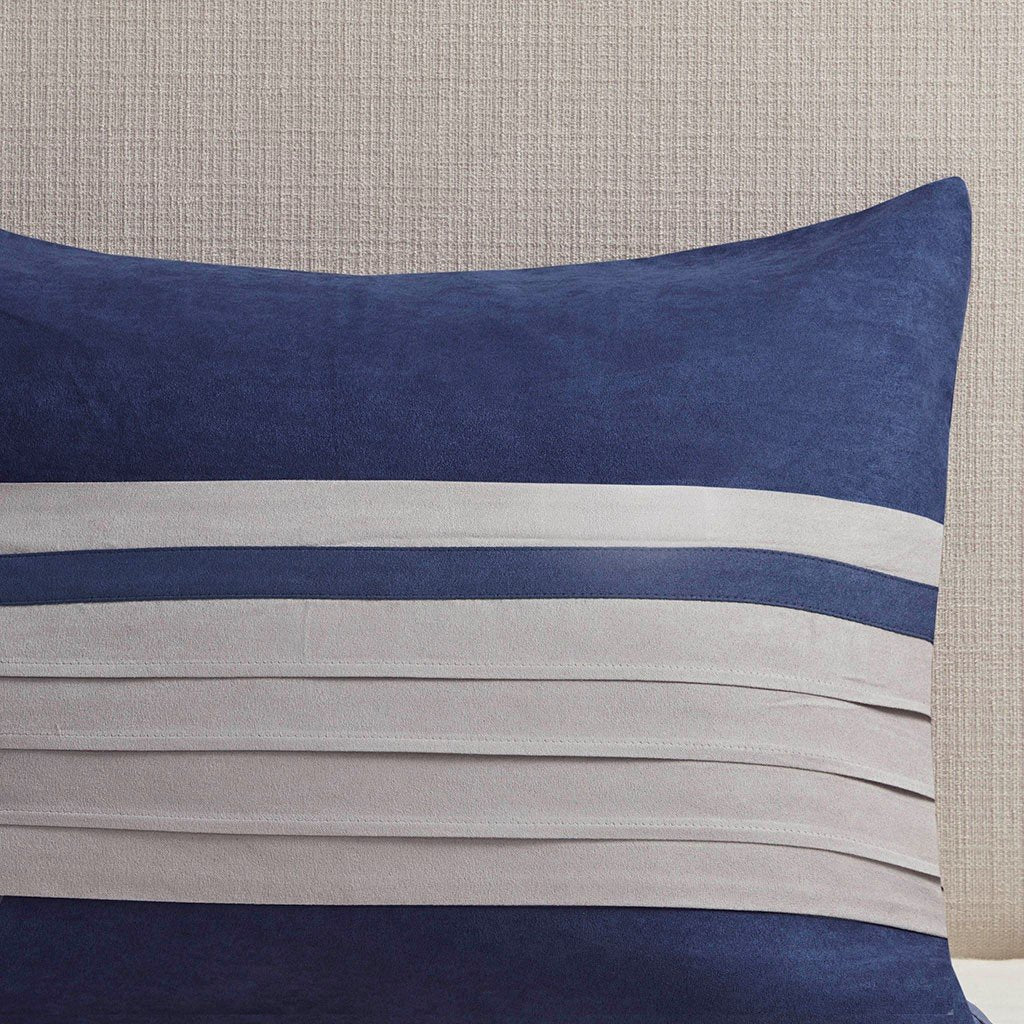 Palmer Blue 7-Piece Comforter Set Comforter Sets By Olliix/JLA HOME (E & E Co., Ltd)
