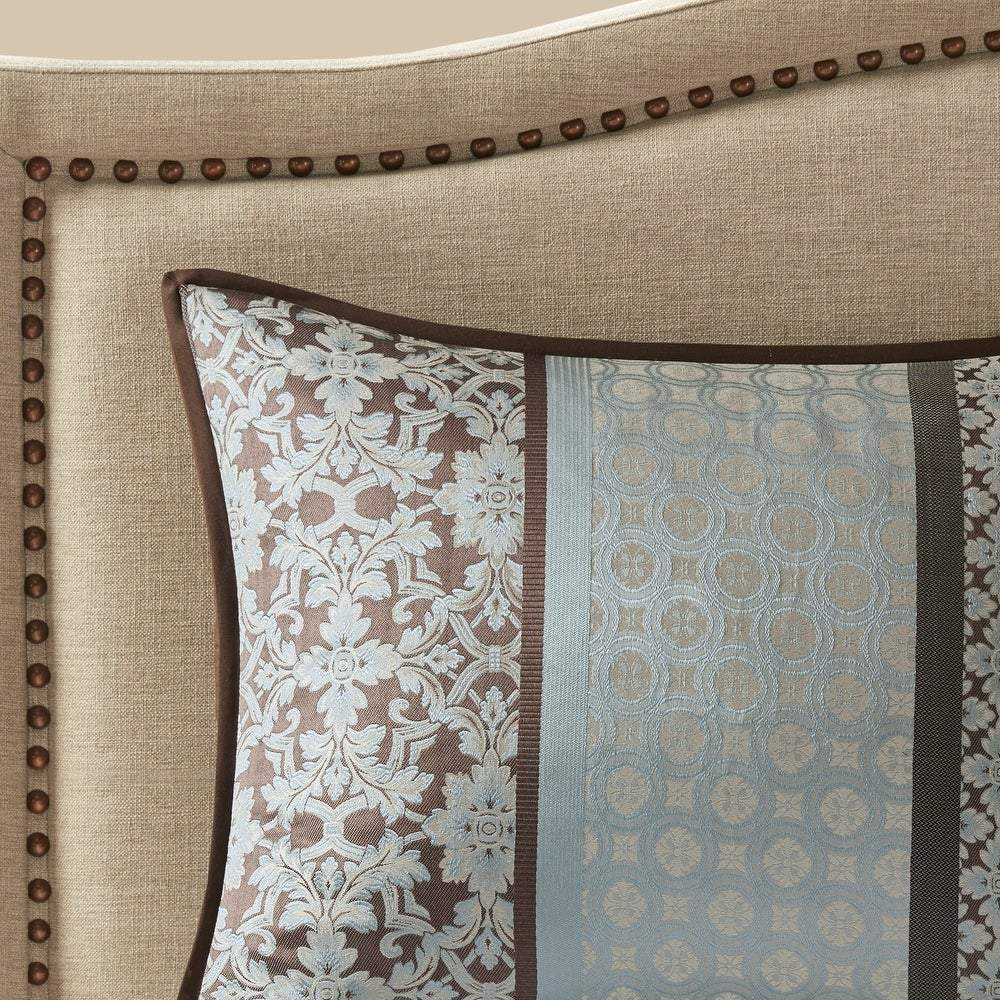 Princeton Blue 7-Piece Comforter Set Comforter Sets By Olliix/JLA HOME (E & E Co., Ltd)