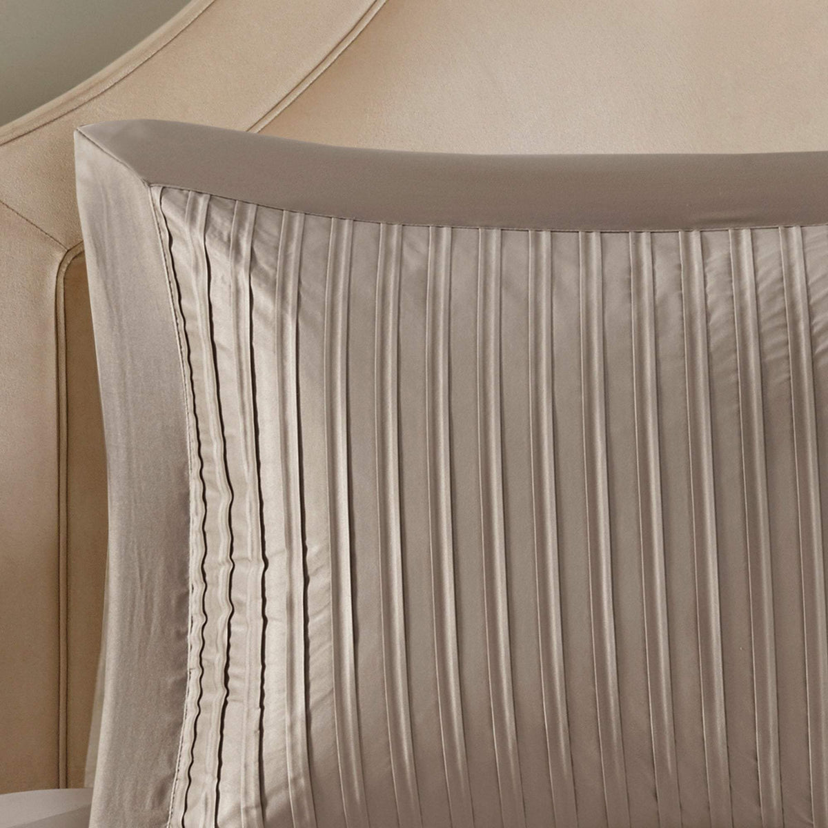 Trinity Taupe 7-Piece Comforter Set Comforter Sets By Olliix/JLA HOME (E & E Co., Ltd)