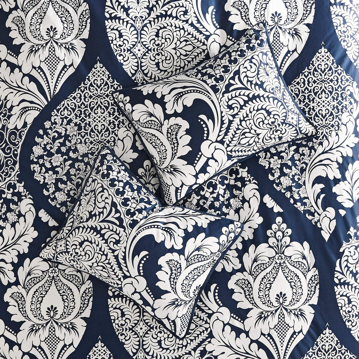 Albuquerque Indigo 7-Piece Comforter Set Comforter Sets By Olliix/JLA HOME (E & E Co., Ltd)