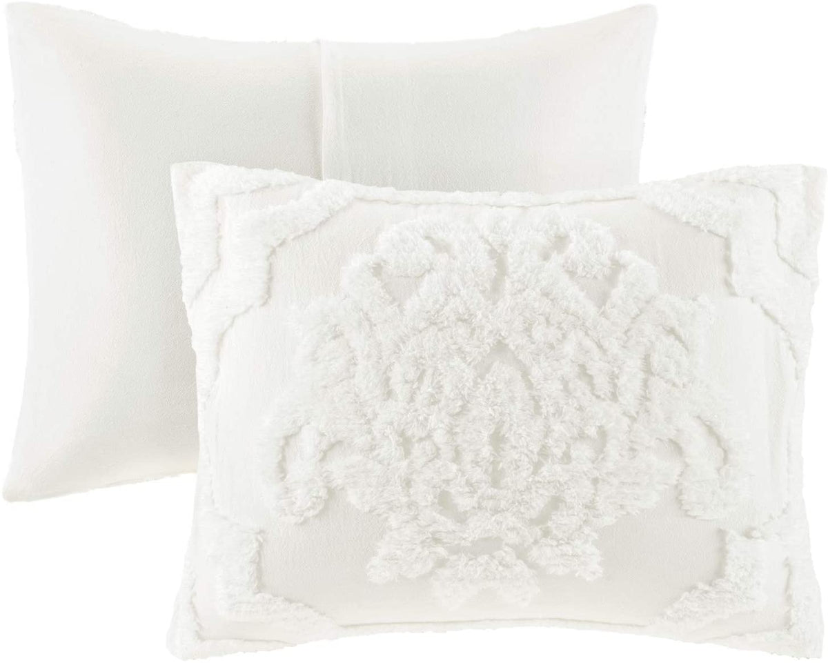 Viola Off White 3-Piece Comforter Set Comforter Sets By Olliix/JLA HOME (E & E Co., Ltd)