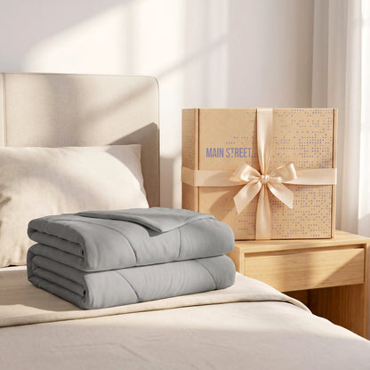 Sublime Serenity Luxury Comforter - Gray