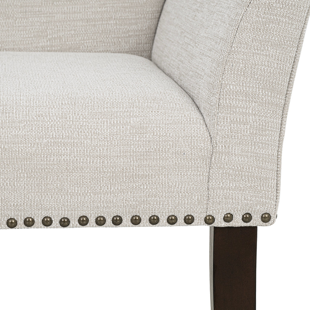 Welburn Upholstered Bench - Cream