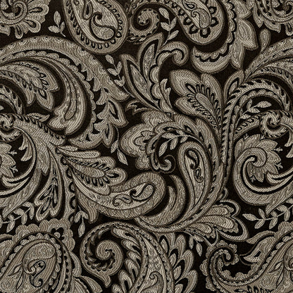 Aubrey Jacquard Window Valance - Black