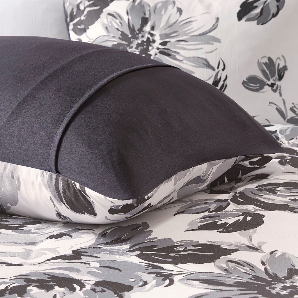 Dorsey Floral Print Duvet Cover Set