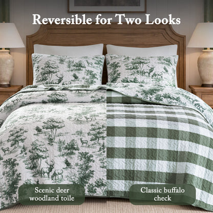 Hartwell Bedding Collection - Green