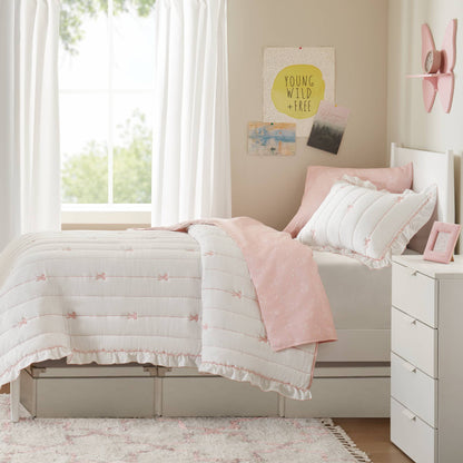 Liv Quilt Set - Pink