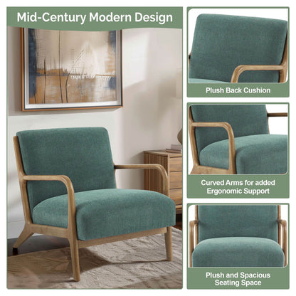 Novak Lounge Chair Set of 2 - Teal