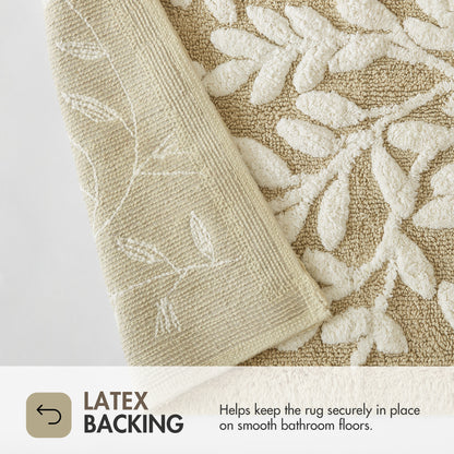 Serene Cotton Tufted Bath Rug - Natural