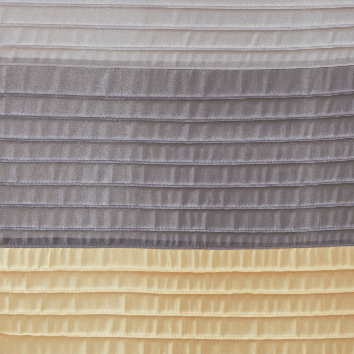 Amherst Faux Silk Shower Curtain - Yellow