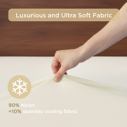 Sublime Serenity Luxury Sheet Set - Ivory