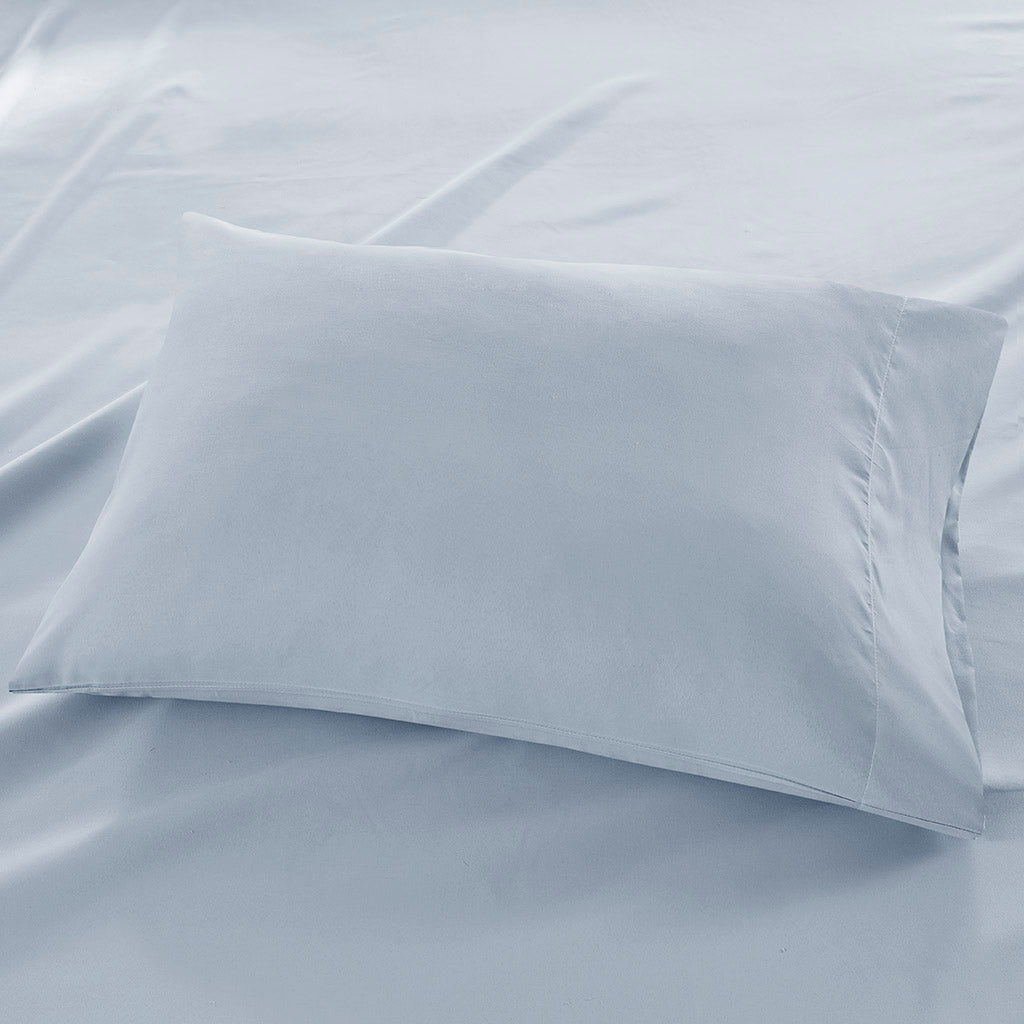 Luxurious Brushed Microfiber Deep Pocket Sheet Set - Blue