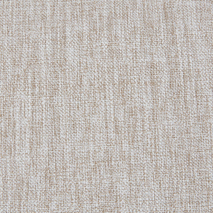 Willshire Rattan Shield-Back Settee - Beige/ Reclaimed Natural