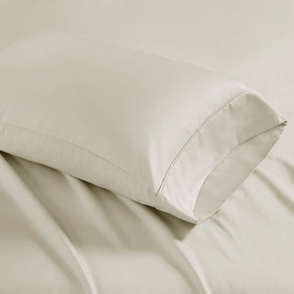 1500 Thread Count Cotton Blend 2 PC Pillowcases - Ivory