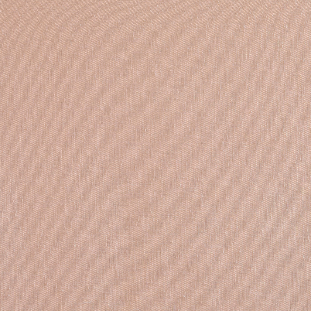 Rosette Floral Embellished Cuff Tab Top Solid Curtain Panel - Blush
