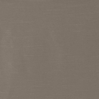 Emilia 100% Polyester Solid Faux Silk Lined Twist Tab Window Curtain - Pewter