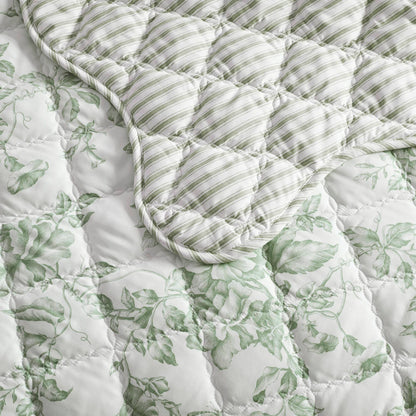 Adele Quilt Set - Green