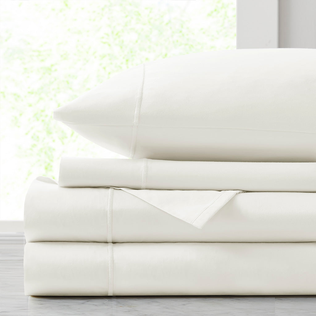 Luxury Egyptian 500TC Cotton Sheet Set - White