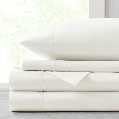 Luxury Egyptian 500TC Cotton Sheet Set - White