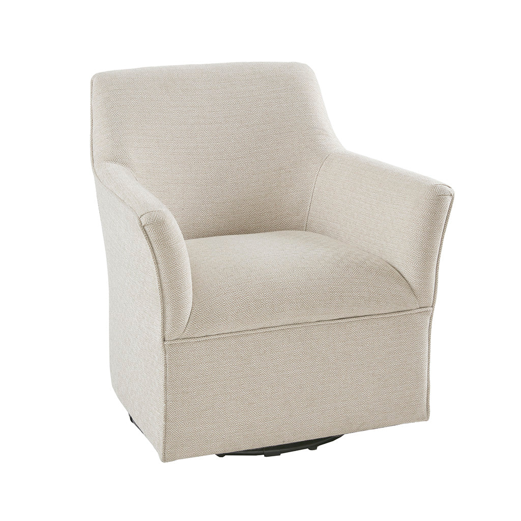 Augustine Swivel Glider Chair - Cream