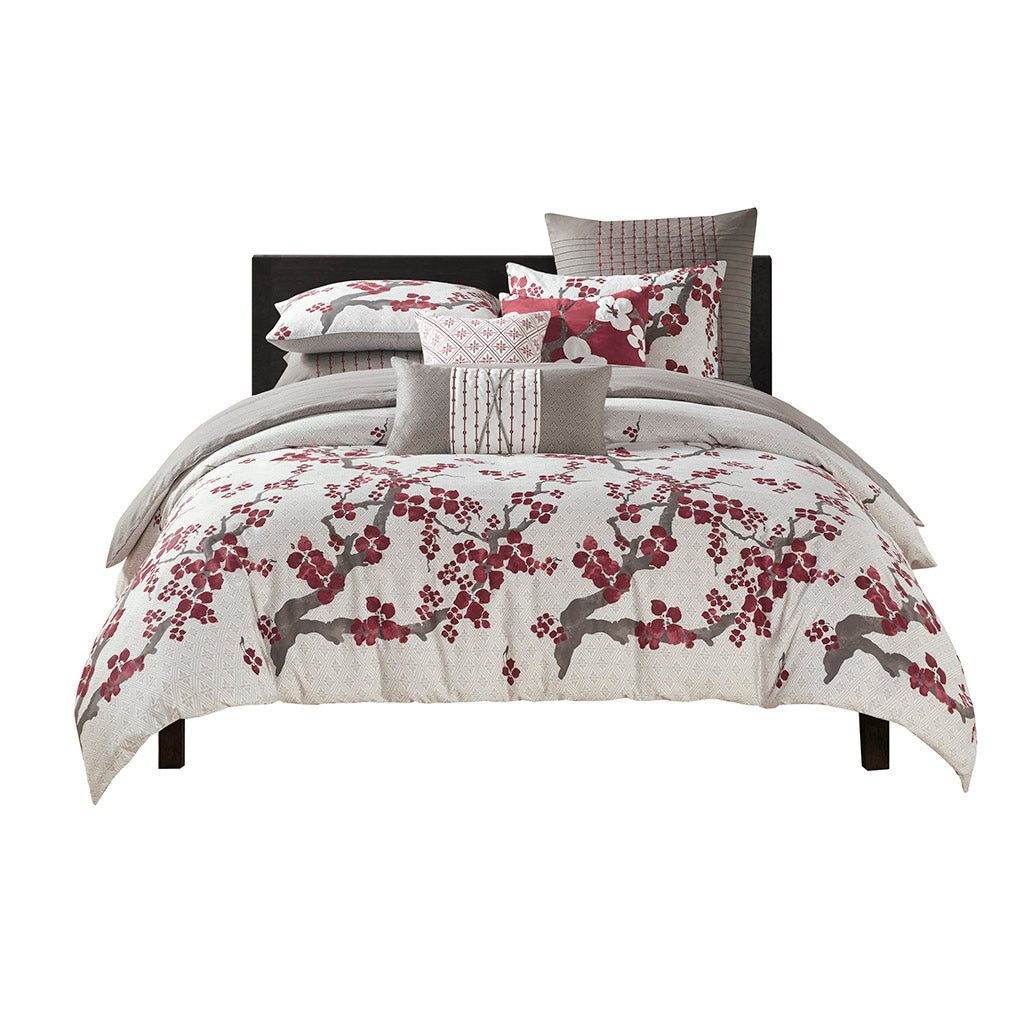 Cherry Blossom Duvet Cover Mini Set - Multi