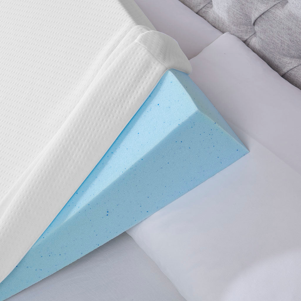Memory Foam Wedge Pillow - White